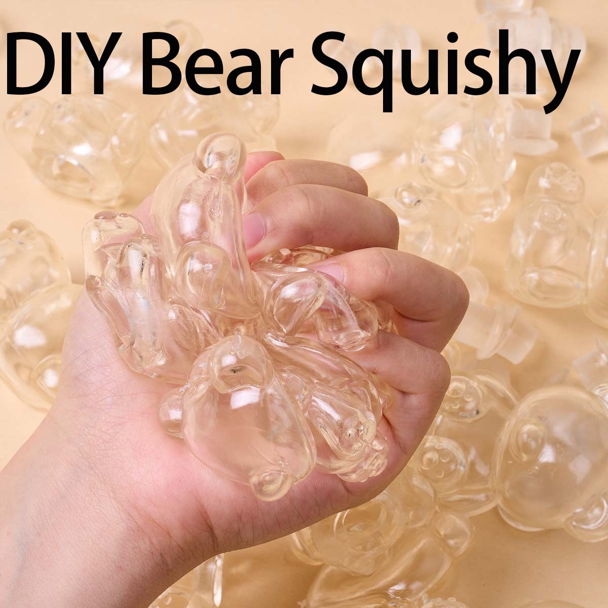 Shelly Plug - Cute Bear TPR Empty Ball Shell