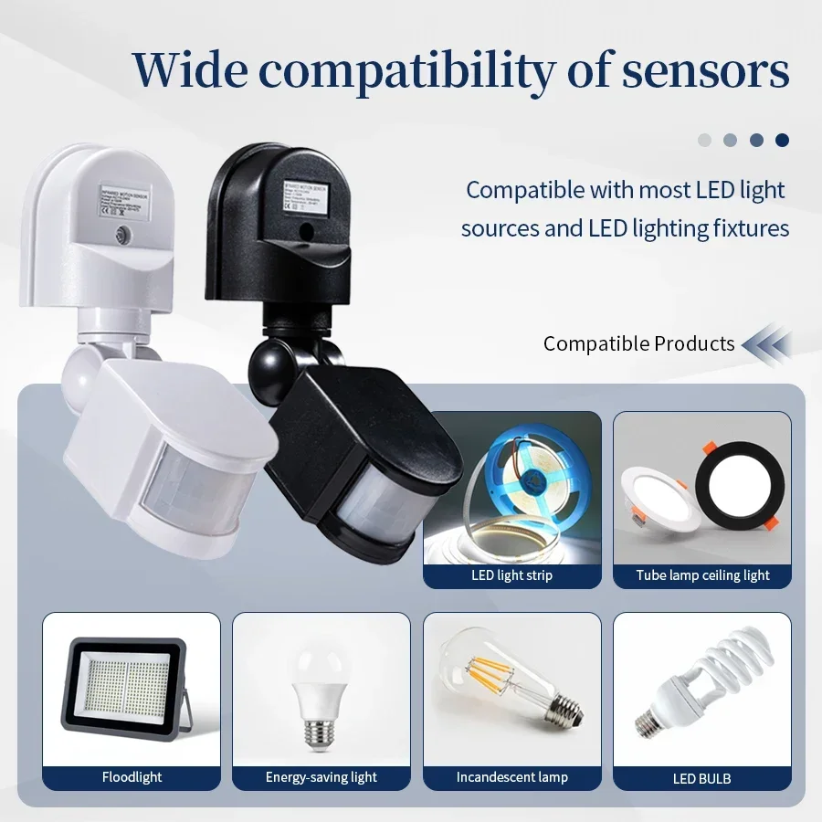 110-240V PIR Motion Sensor 12V - огляд і ціна Tasmota