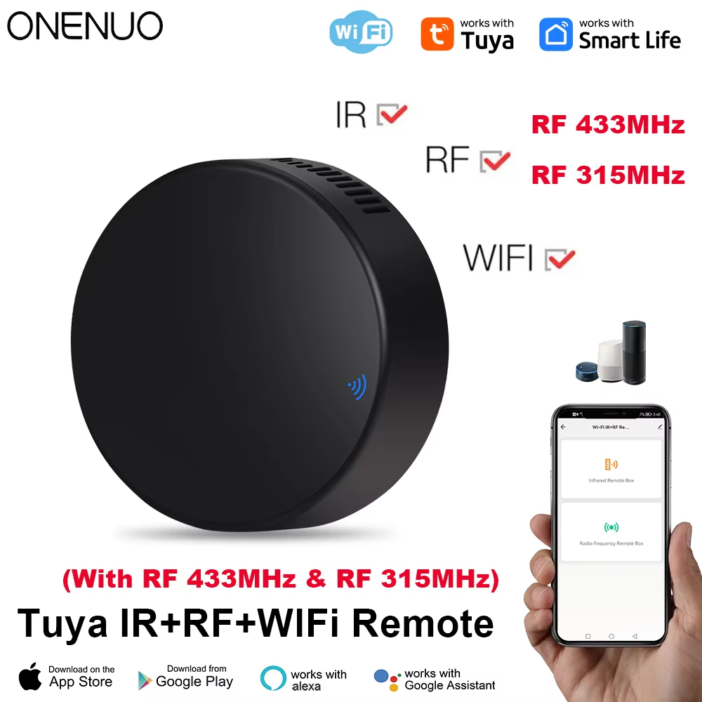 Tuya WiFi RF IR Remote Control - огляд і ціна Home Assistant Tuya
