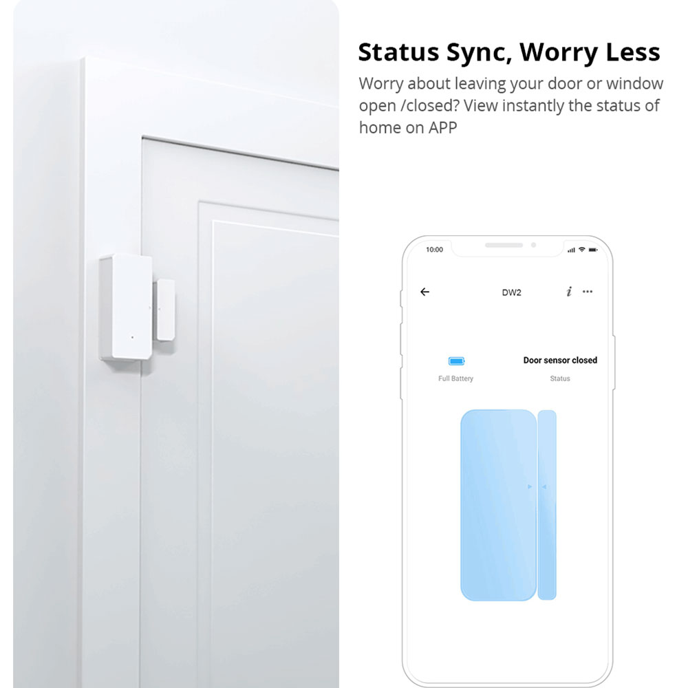 Sonoff DW2-WiFi Wireless Secur - огляд і ціна Sonoff