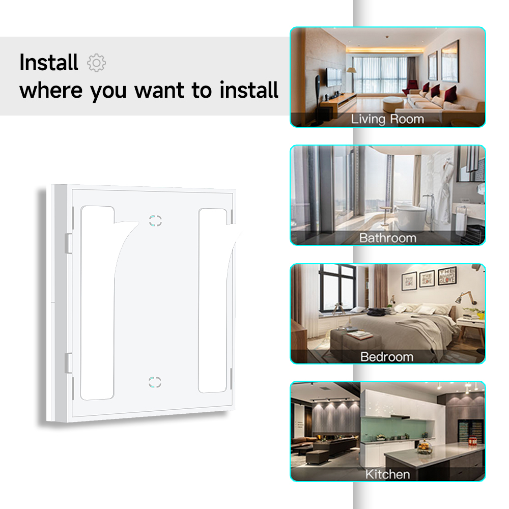 Tuya ZigBee 3.0 Smart Scene Sw - огляд і ціна Tuya 4 Channel