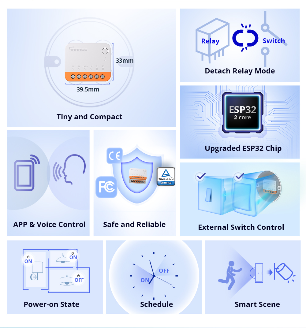 Sonoff Mini R4 Extreme Wifi Sm - огляд і ціна Sonoff